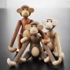 Kay Bojesen MONKEY Dekoracja - Figurka Drewniana Małpka Mała - Drewno Klon/Buk